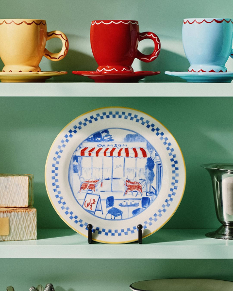Яркие краски и экзотические мотивы в летней коллекции Anthropologie Home