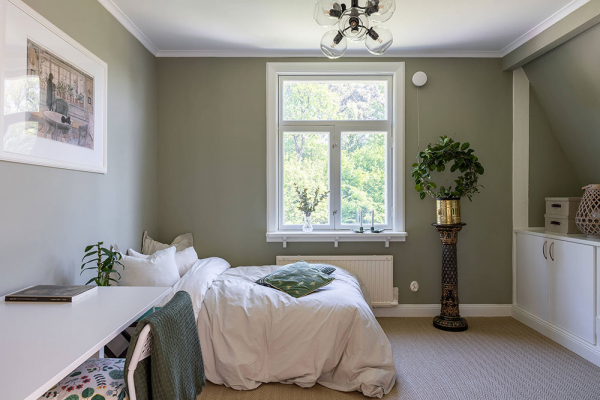 Свежие летние нотки в дизайне скандинавской квартиры
