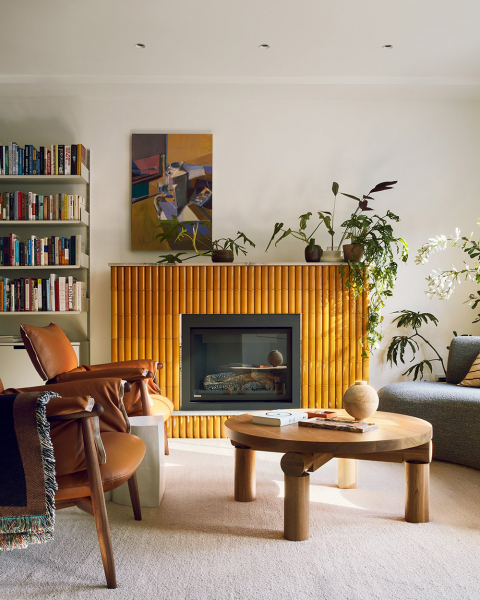 Яркие нотки mid-century в дизайне таунхауса в Сан-Франциско Яркие нотки mid-century в дизайне таунхауса в Сан-Франциско