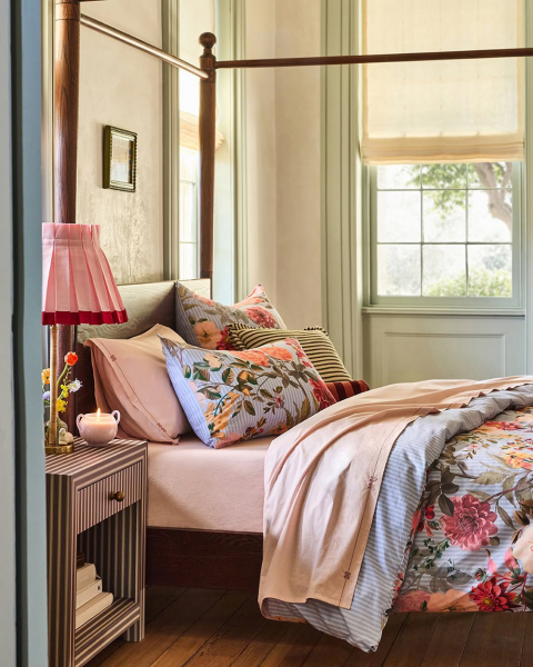Яркие краски и экзотические мотивы в летней коллекции Anthropologie Home