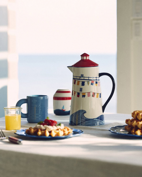 Яркие краски и экзотические мотивы в летней коллекции Anthropologie Home