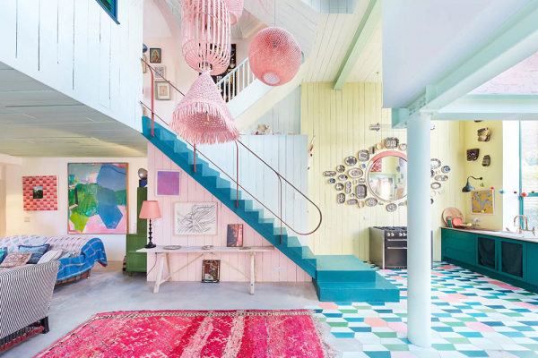 Красочный Лондон: невероятный таунхаус рядом с центром